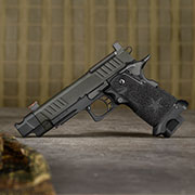 Kleinbild 1 EMG Staccato 2011 C2 Comp Soc Vollmetall Hand Stippling Grip GBB 6mm BB schwarz - CNC Version