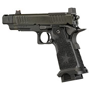 Kleinbild 10 EMG Staccato 2011 C2 Comp Soc Vollmetall Hand Stippling Grip GBB 6mm BB schwarz - CNC Version