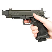 Kleinbild 3 EMG Staccato 2011 C2 Comp Soc Vollmetall Hand Stippling Grip GBB 6mm BB schwarz - CNC Version