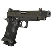 Kleinbild 9 EMG Staccato 2011 C2 Comp Soc Vollmetall Hand Stippling Grip GBB 6mm BB schwarz - CNC Version