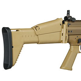 Kleinbild 10 Guns Modify FN Herstal SCAR-L MK2 Vollmetall MWS ZET-System Gas-Blow-Back 6mm BB tan