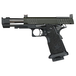 Kleinbild 4 EMG Staccato 2011 P Comp Soc Vollmetall Hand Stippling Grip GBB 6mm BB schwarz - CNC Version