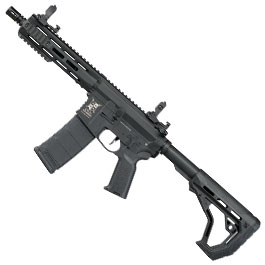 Kleinbild 1 Delta Armory M4 AR15 Charlie M-LOK 8 Zoll Eagle ETU Mosfet S-AEG 6mm BB schwarz
