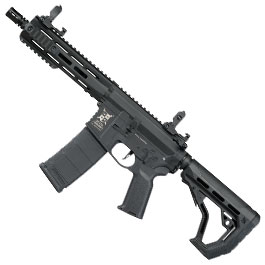 Kleinbild 2 Delta Armory M4 AR15 Charlie M-LOK 8 Zoll Eagle ETU Mosfet S-AEG 6mm BB schwarz