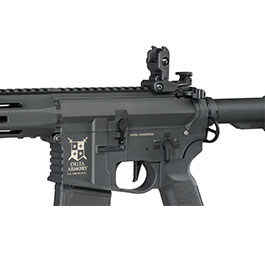 Kleinbild 8 Delta Armory M4 AR15 Charlie M-LOK 10 Zoll Eagle ETU Mosfet S-AEG 6mm BB schwarz