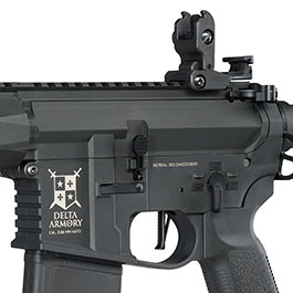 Kleinbild 8 Delta Armory M4 AR15 Charlie M-LOK SilentOps 8 Zoll Komplettset S-AEG 6mm BB schwarz