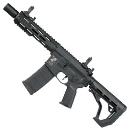 Kleinbild 2 Delta Armory M4 AR15 Charlie M-LOK SilentOps 8 Zoll Eagle ETU Mosfet S-AEG 6mm BB schwarz