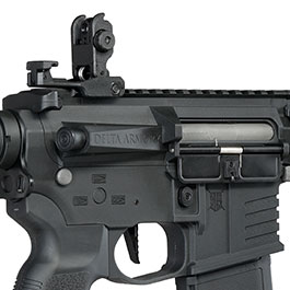 Kleinbild 9 Delta Armory M4 AR15 Charlie M-LOK SilentOps 8 Zoll Eagle ETU Mosfet S-AEG 6mm BB schwarz