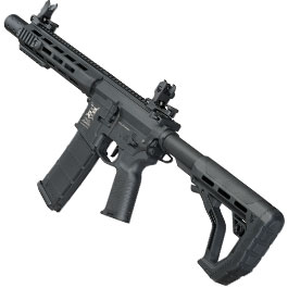 Kleinbild 11 Delta Armory M4 AR15 Charlie M-LOK SilentOps 10 Zoll Eagle ETU Mosfet S-AEG 6mm BB schwarz