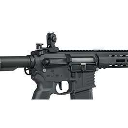 Kleinbild 9 Delta Armory M4 AR15 Charlie M-LOK SilentOps 10 Zoll Eagle ETU Mosfet S-AEG 6mm BB schwarz