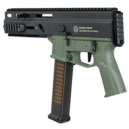 Kleinbild 9 Delta Armory Grand Power Stribog SP10A3 Charlie Eagle ETU Mosfet S-AEG 6mm BB oliv - Upgraded Version