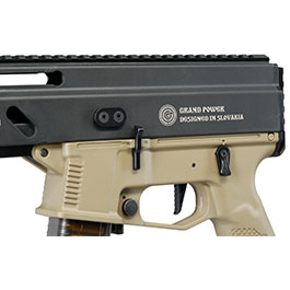 Kleinbild 6 Delta Armory Grand Power Stribog SP10A3 Charlie Eagle ETU Mosfet S-AEG 6mm BB tan - Upgraded Version