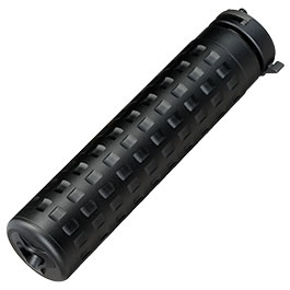 Produktbild zu PTS Griffin Armament M4SD-II Aluminium Mock Suppressor schwa ...
