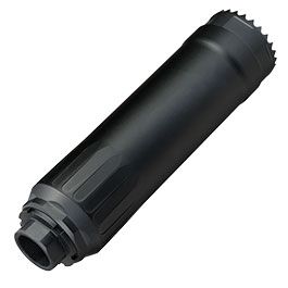 Kleinbild 2 RGW HX Custom Ventilated 12K Aluminium Silencer f. Tokyo Marui Saiga GBB Shotgun Serie schwarz