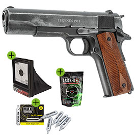 Produktbild zu Legends 1911 Vintage CO2 Airsoft Pistole 6mm BB Vollmetall E ...