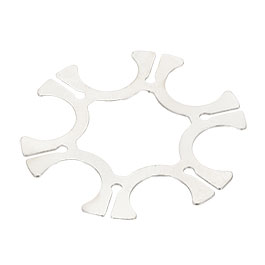 Kleinbild 2 Ares AR686 Revolver CNC Aluminium Moonclip silber - 4 St�ck