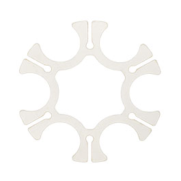 Kleinbild 3 Ares AR686 Revolver CNC Aluminium Moonclip silber - 4 St�ck