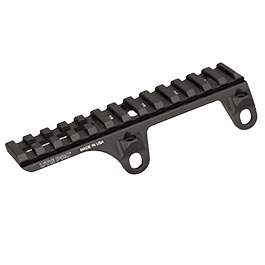 Kleinbild 3 UTG Pro 21mm Aluminium Scope Claw Mount Extended f. MP5 / MP5K Maschinenpistolen schwarz