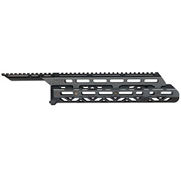 Kleinbild 5 5KU CNC Aluminium Long M-LOK Tactical Handguard f. Tokyo Marui Saiga-12K GBB Shotgun schwarz