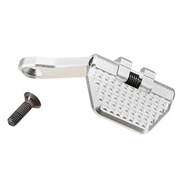 Thumbnail TTI Airsoft CNC Aluminium Folding Daumenauflage links f. AAP-01/C GBB Pistolen silber