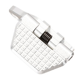 Kleinbild 2 TTI Airsoft CNC Aluminium Folding Daumenauflage links f. AAP-01/C GBB Pistolen silber