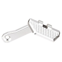 Kleinbild 3 TTI Airsoft CNC Aluminium Folding Daumenauflage links f. AAP-01/C GBB Pistolen silber