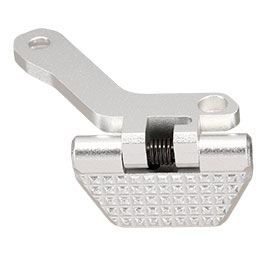 Kleinbild 5 TTI Airsoft CNC Aluminium Folding Daumenauflage links f. AAP-01/C GBB Pistolen silber