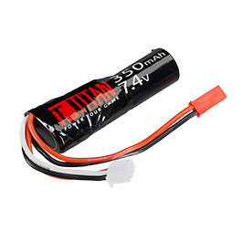 Produktbild zu Titan Li-Ion Akku 7.4V 350mAh V2 f. Airsoftmodelle mit HPA-S ...