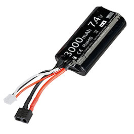 Kleinbild 2 Titan Li-Ion Akku 7.4V 3000mAh 16C Brick-Type mit Deans Anschluss