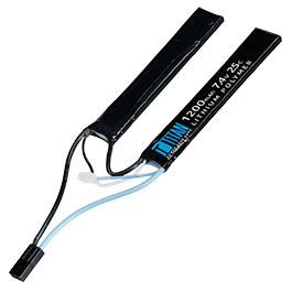 Produktbild zu Titan LiPo Akku 7.4V 1200mAh 25C Long Nunchuck-Type mit Mini ...
