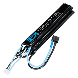 Kleinbild 1 Titan LiPo Akku 11.1V 1200mAh 25C Long Tri-Nunchuck Type mit Deans Anschluss
