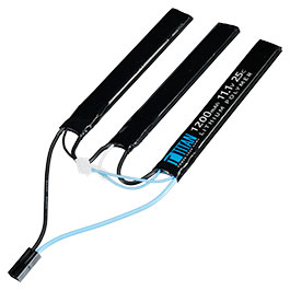 Produktbild zu Titan LiPo Akku 11.1V 1200mAh 25C Long Tri-Nunchuck Type mit ...