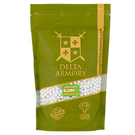 Produktbild zu Delta Armory Diamond Grade Series Airsoft BIO BBs 0.20g 2.50 ...