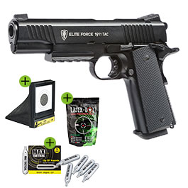 Produktbild zu Elite Force 1911 TAC Airsoft Pistole CO2 Blowback 6mm BB Vol ...