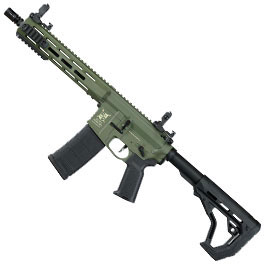 Kleinbild 1 Delta Armory M4 AR15 Charlie M-LOK 10 Zoll Eagle ETU Mosfet S-AEG 6mm BB oliv