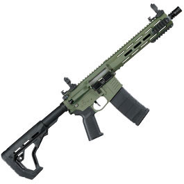 Kleinbild 3 Delta Armory M4 AR15 Charlie M-LOK 10 Zoll Eagle ETU Mosfet S-AEG 6mm BB oliv