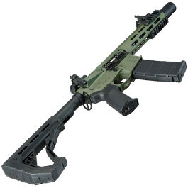 Kleinbild 6 Delta Armory M4 AR15 Charlie M-LOK SilentOps 8 Zoll Eagle ETU Mosfet S-AEG 6mm BB oliv