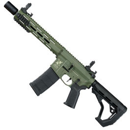 Kleinbild 2 Delta Armory M4 AR15 Charlie M-LOK SilentOps 10 Zoll Eagle ETU Mosfet S-AEG 6mm BB oliv