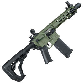 Kleinbild 4 Delta Armory M4 AR15 Charlie M-LOK SilentOps 10 Zoll Eagle ETU Mosfet S-AEG 6mm BB oliv
