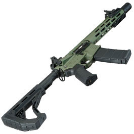 Kleinbild 6 Delta Armory M4 AR15 Charlie M-LOK SilentOps 10 Zoll Eagle ETU Mosfet S-AEG 6mm BB oliv