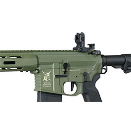 Kleinbild 8 Delta Armory M4 AR15 Charlie M-LOK SilentOps 10 Zoll Eagle ETU Mosfet S-AEG 6mm BB oliv