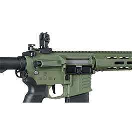 Kleinbild 9 Delta Armory M4 AR15 Charlie M-LOK SilentOps 10 Zoll Eagle ETU Mosfet S-AEG 6mm BB oliv
