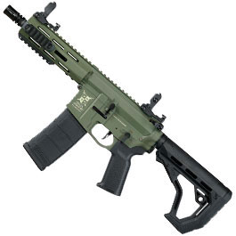 Kleinbild 2 Delta Armory M4 AR15 Charlie M-LOK 6,5 Zoll Eagle ETU Mosfet S-AEG 6mm BB oliv