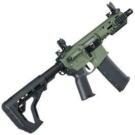 Kleinbild 4 Delta Armory M4 AR15 Charlie M-LOK 6,5 Zoll Eagle ETU Mosfet S-AEG 6mm BB oliv