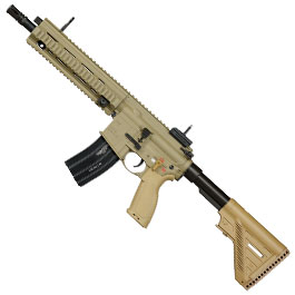 Kleinbild 1 Heckler & Koch HK416 A5 Sportsline EyeTrace Airsoft ECU-Mosfet S-AEG 6mm BB gr�nbraun