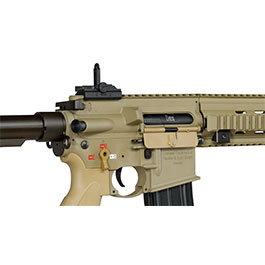 Kleinbild 9 Heckler & Koch HK416 A5 Sportsline EyeTrace Airsoft ECU-Mosfet S-AEG 6mm BB gr�nbraun