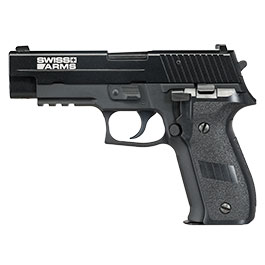 Kleinbild 2 Cybergun / AWC Swiss Arms Navy Standard Railed Vollmetall GBB 6mm BB schwarz