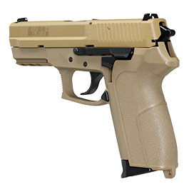 Kleinbild 10 Cybergun / AWC Swiss Arms MILE mit Metallschlitten GBB 6mm BB Flat Dark Earth