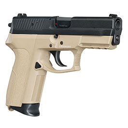 Kleinbild 9 Cybergun / AWC Swiss Arms MILE mit Metallschlitten GBB 6mm BB Dualtone