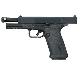 Kleinbild 4 EMG / Salient Arms Int. BLU Utility Optic Ready Threaded Barrel mit Metallschlitten GBB 6mm BB Blackout schwarz